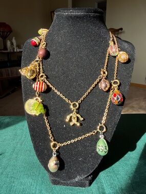 Joan Rivers Charm Necklace